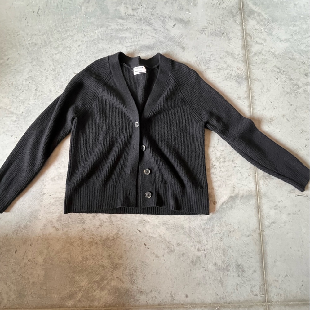 Old Navy Black Women's Cardigan Sweater